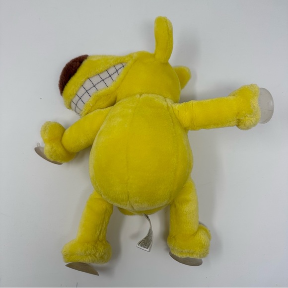 1987 Mother Goose Grimm Dog Plush Window Suction Cups Grimmy Spinning Head Clean - Picture 3 of 15